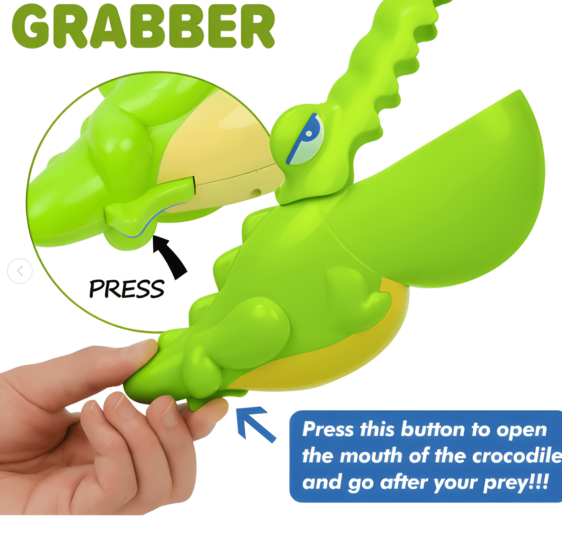 Juguete de Baño - Boca de Cocodrilo