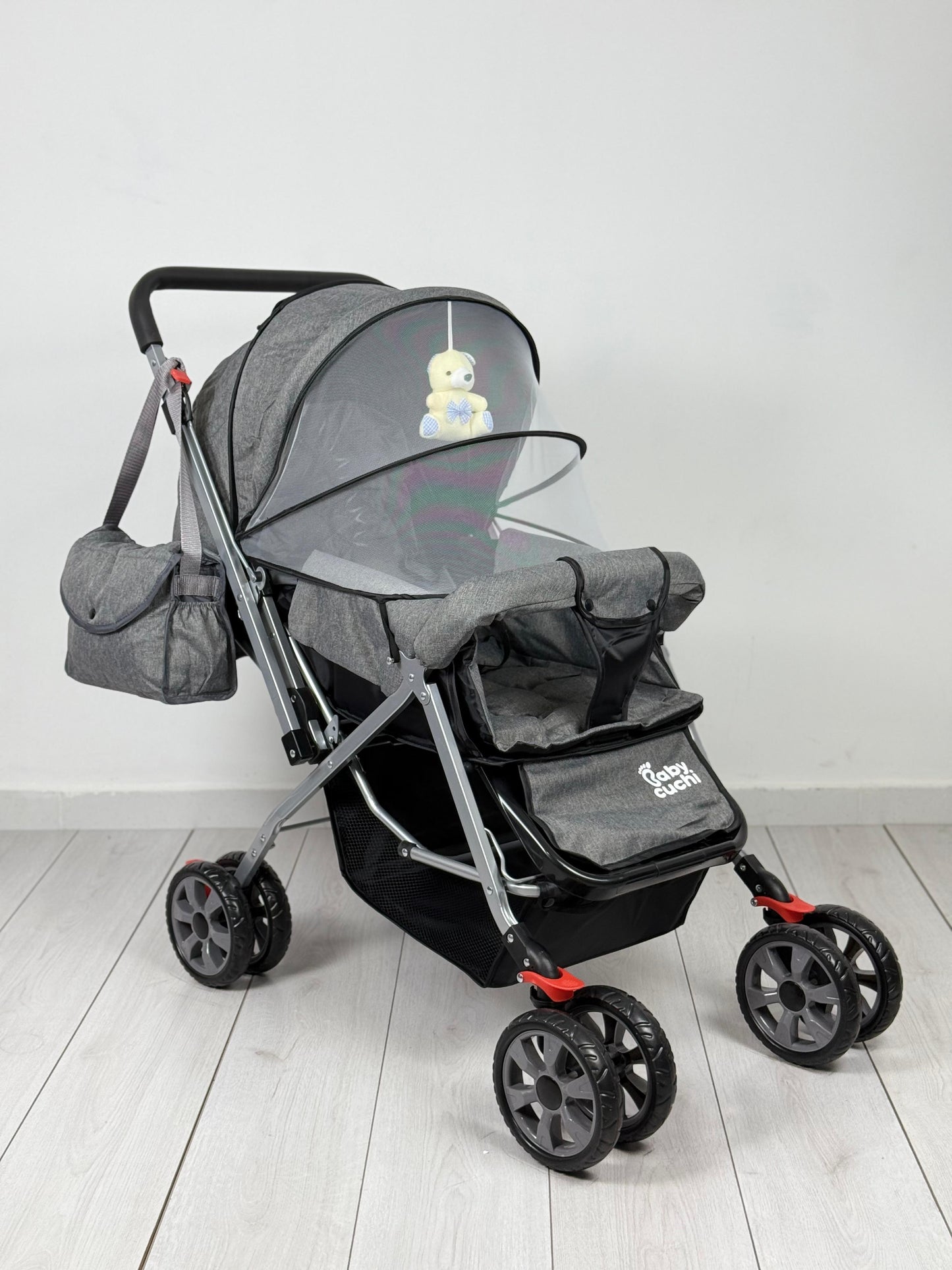 Coche Reversible + Pañalera