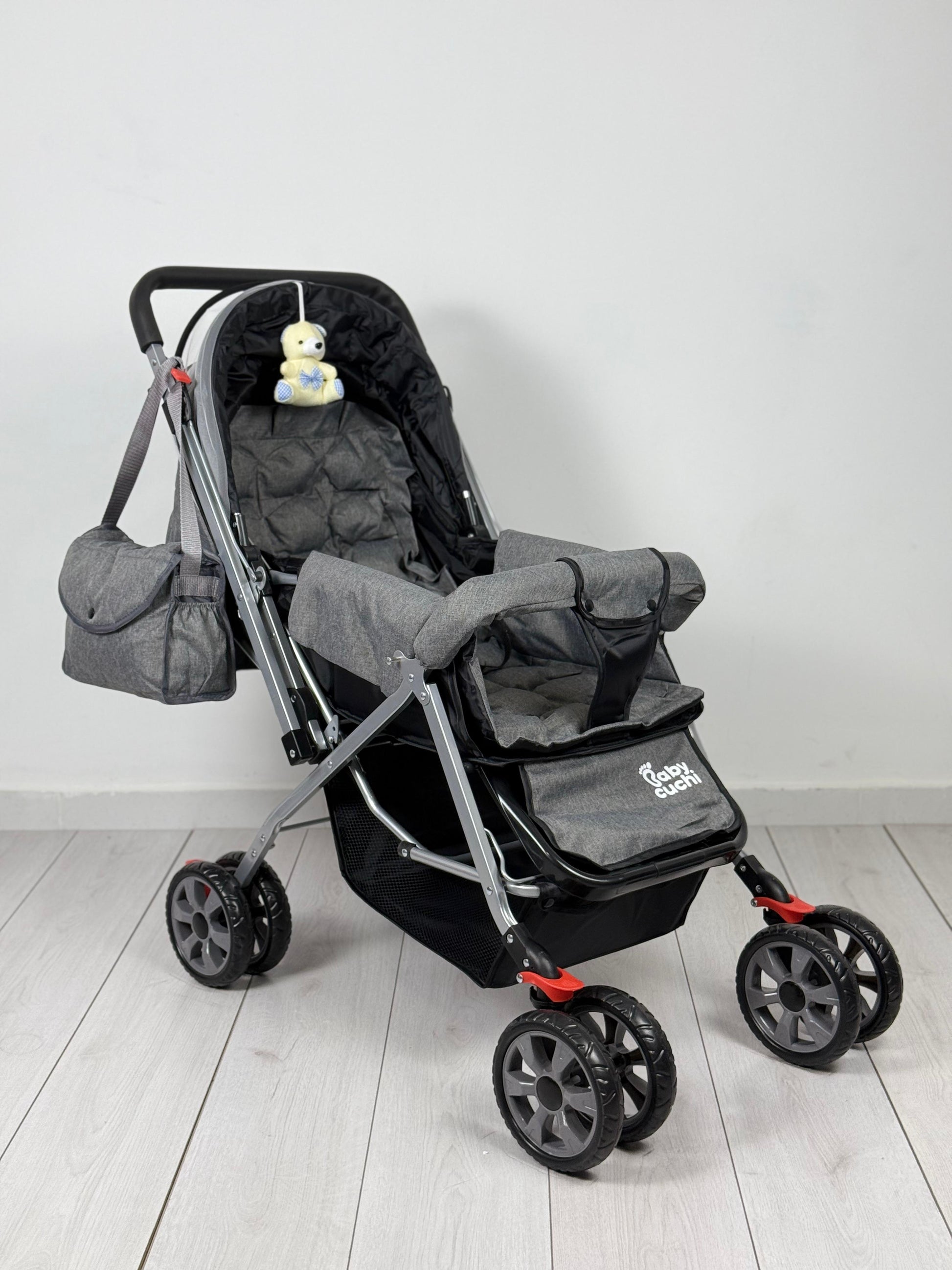 Coche Reversible + Pañalera