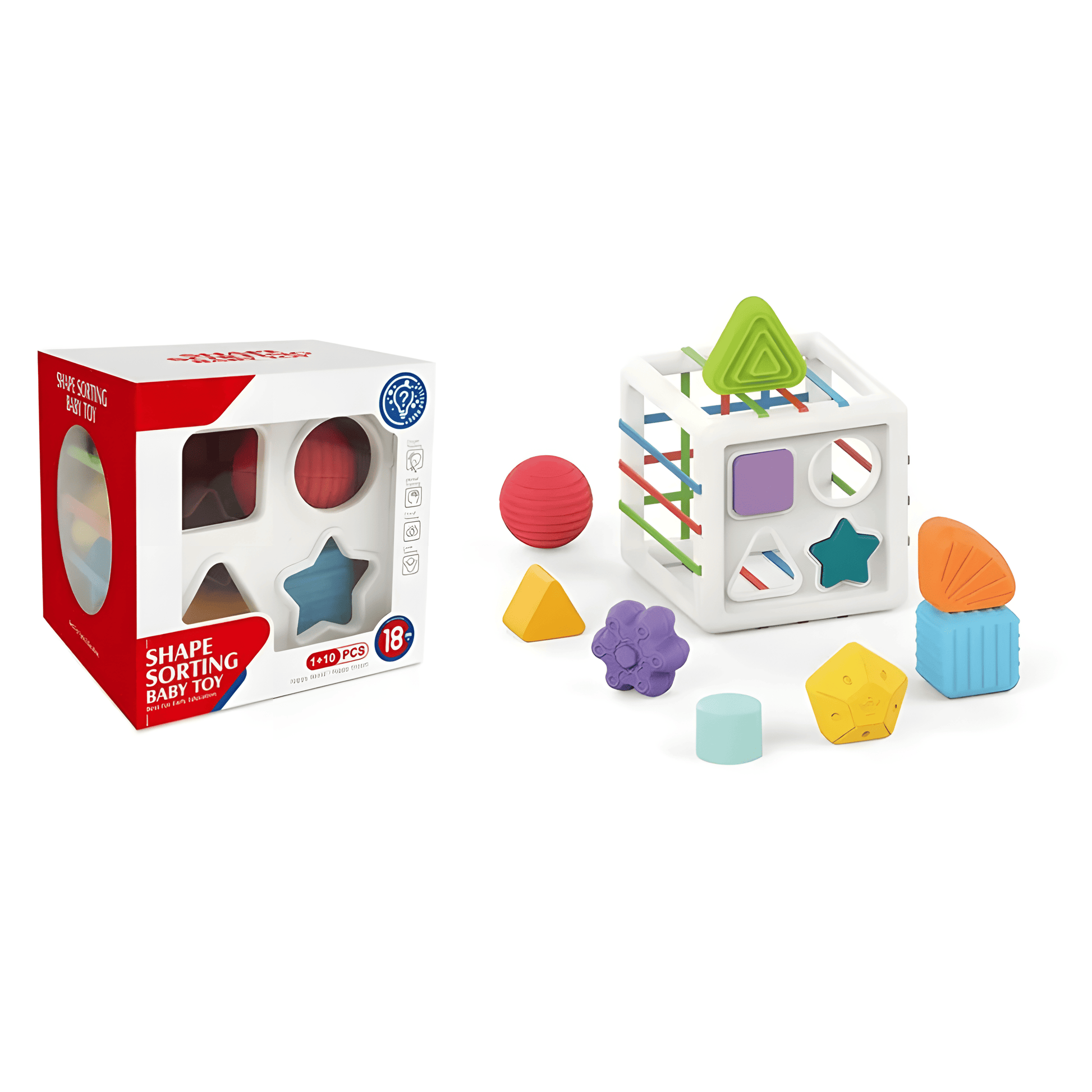 Cubo Didáctico de Encaje 🔺🔵⭐