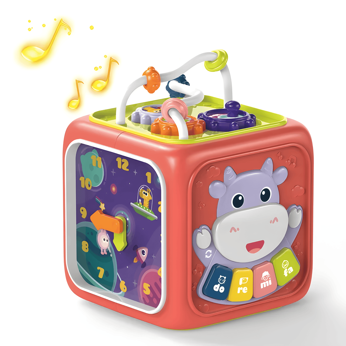Cubo Didáctico Musical 5 en 1 🎵🐮
