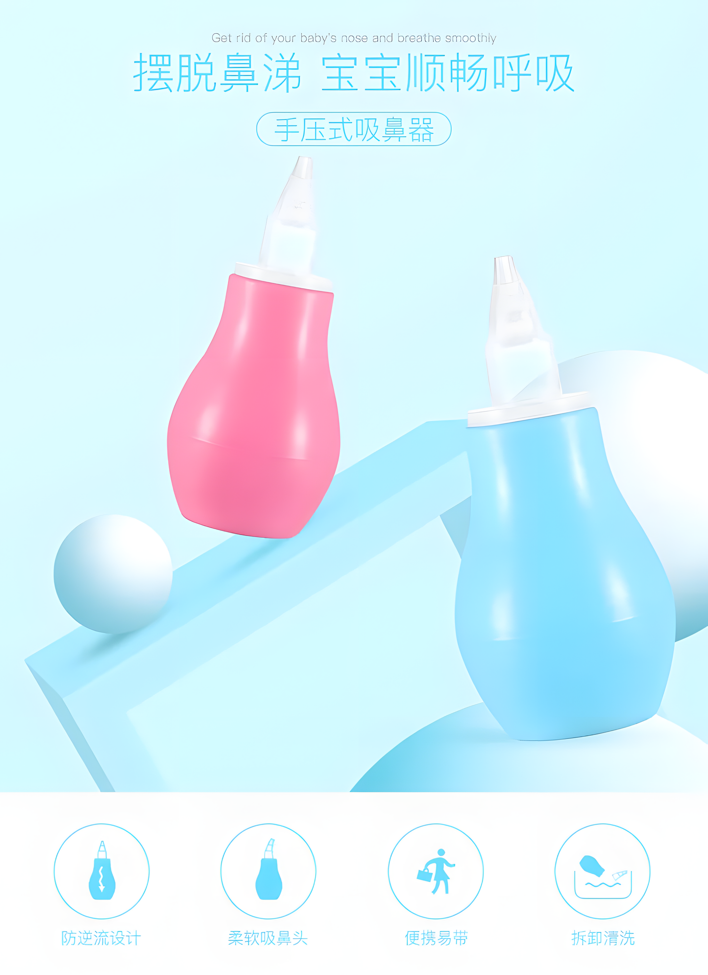 Aspirador Nasal de Pera