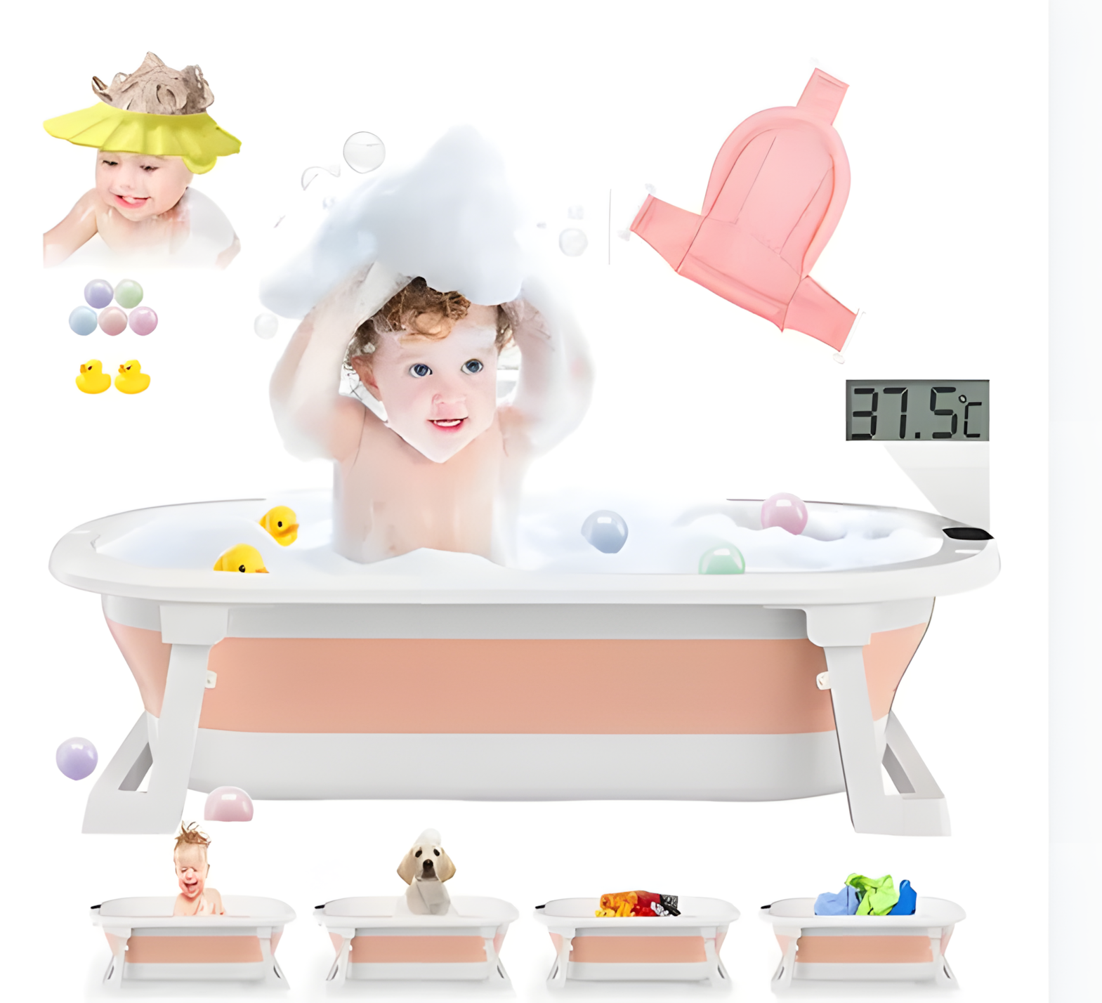 Bañera Plegable Accesorios