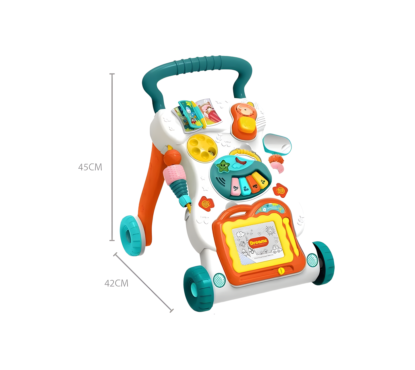 Caminador con música integrado