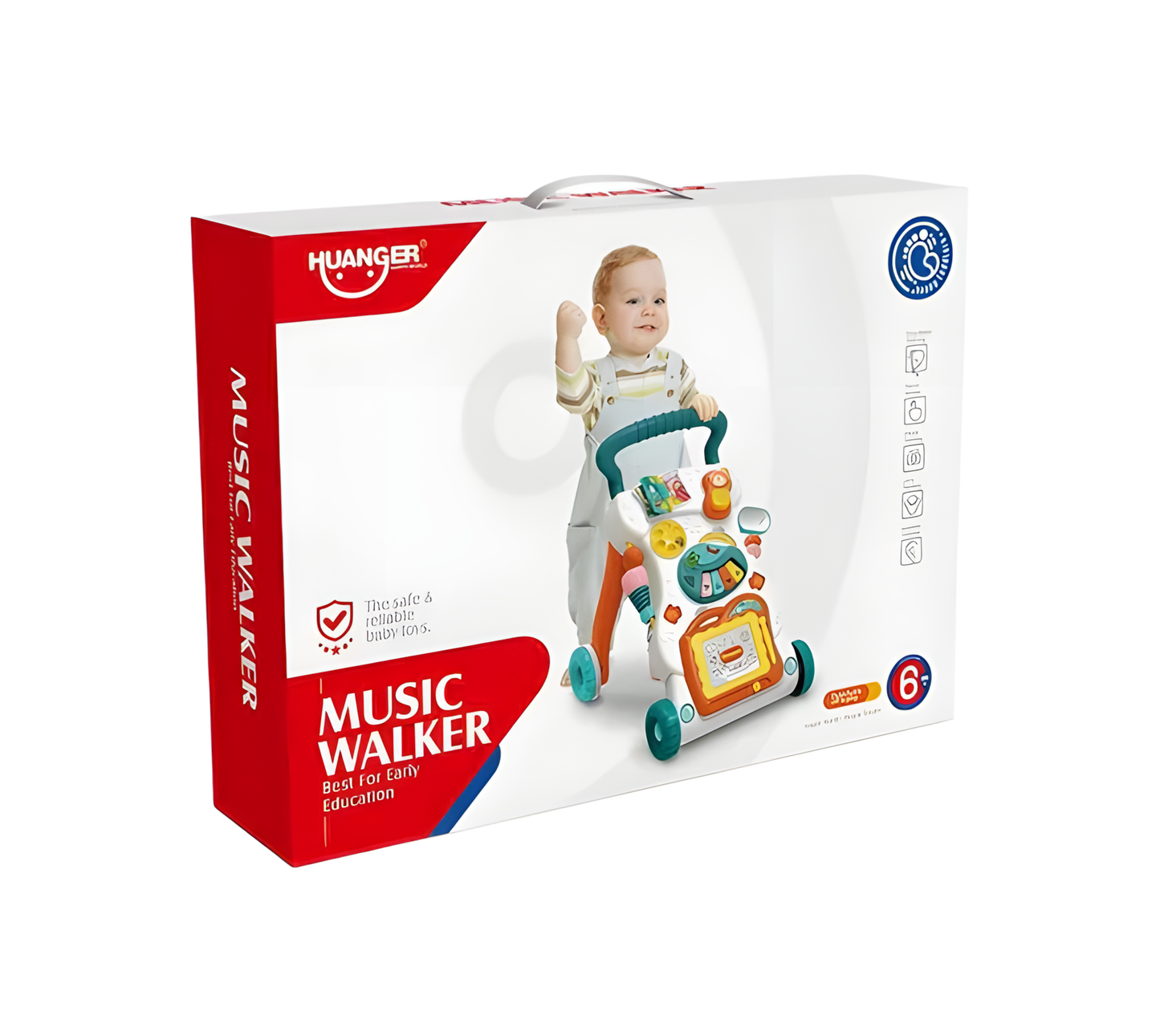 Caminador con música integrado