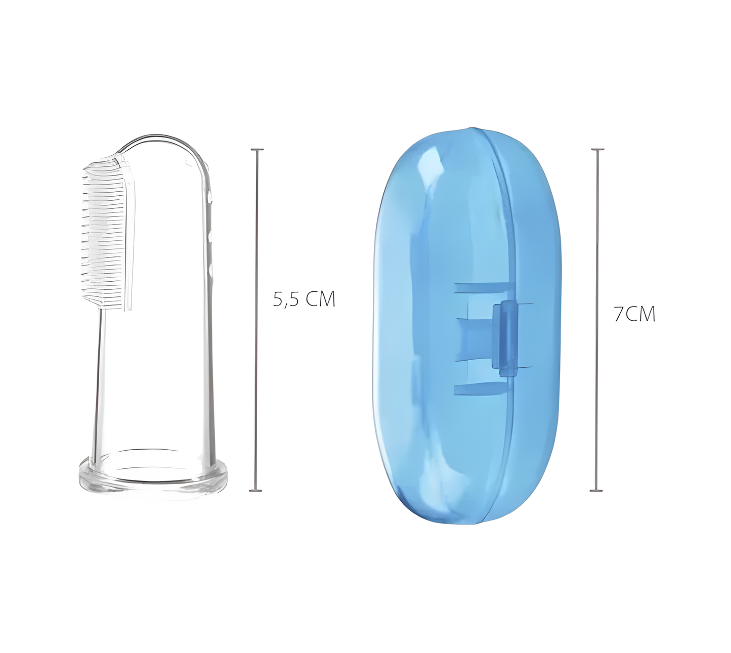 Cepillo De Diente de Dedo (Silicona)