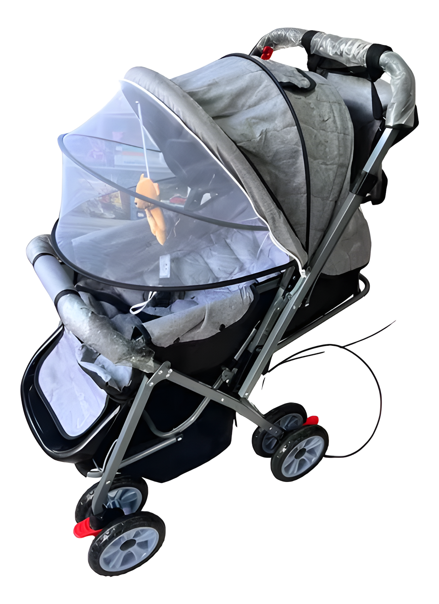 Coche Mango Reversible + Pañalera