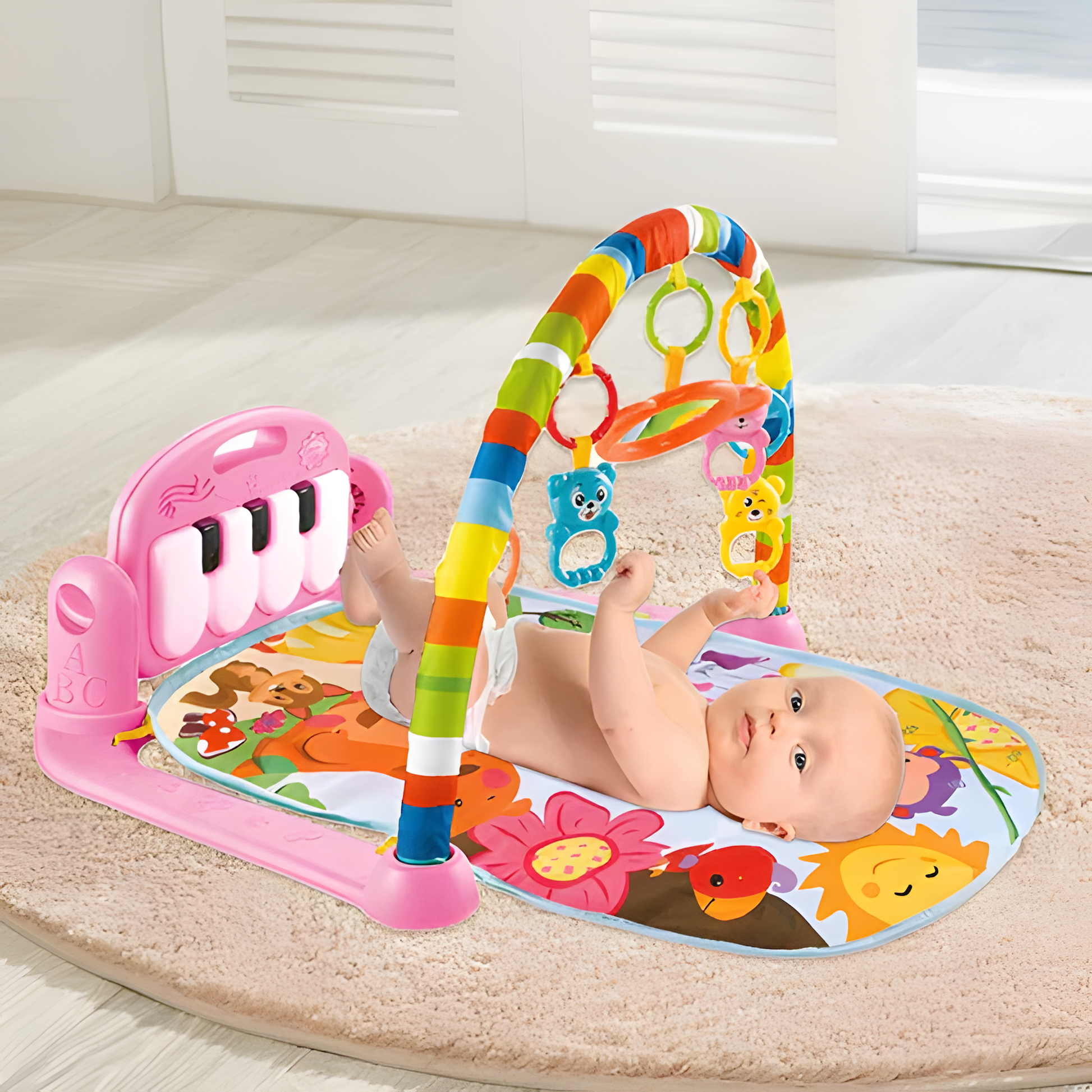 Tapete / Gimnasio con Piano