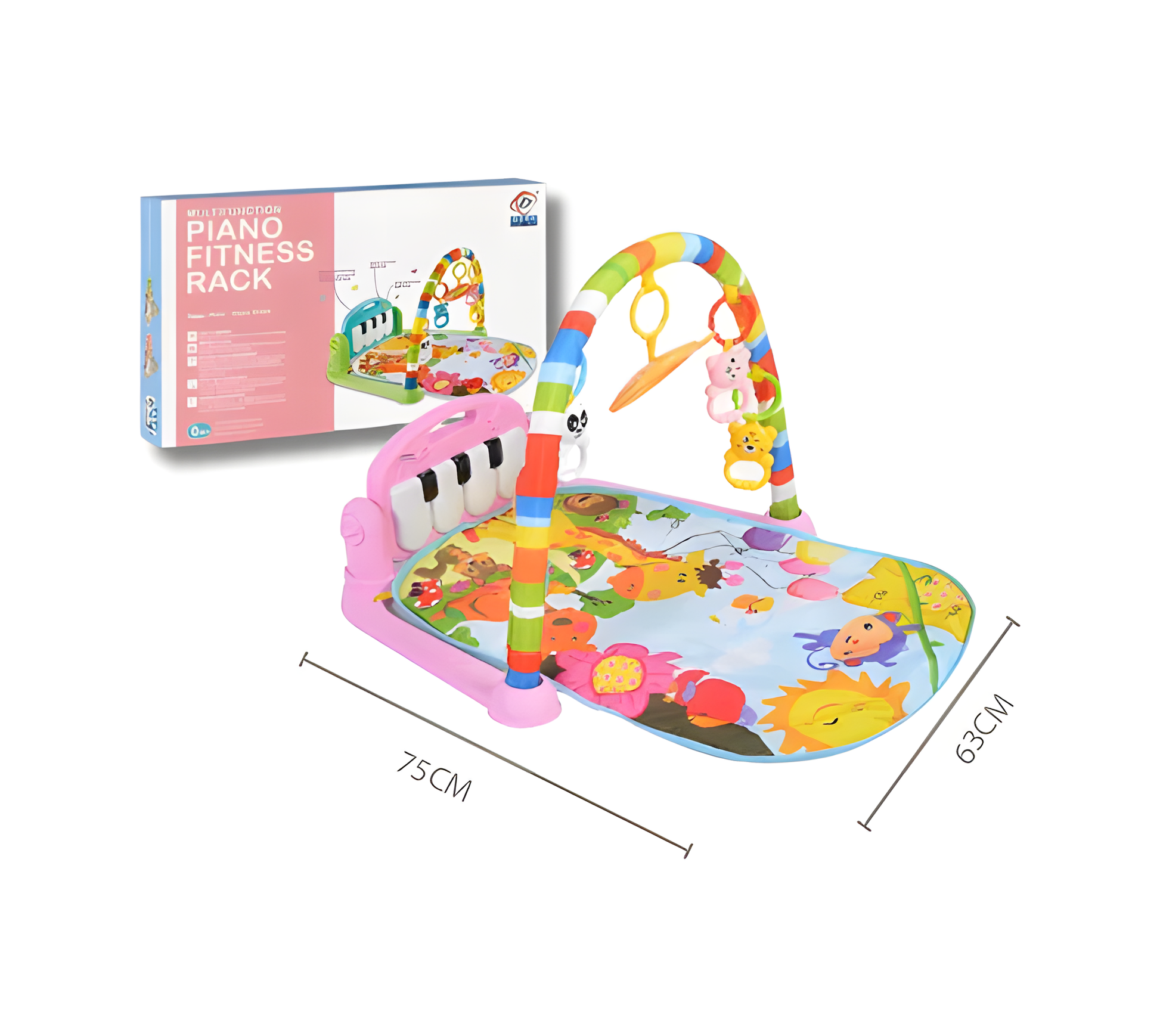 Tapete / Gimnasio con Piano