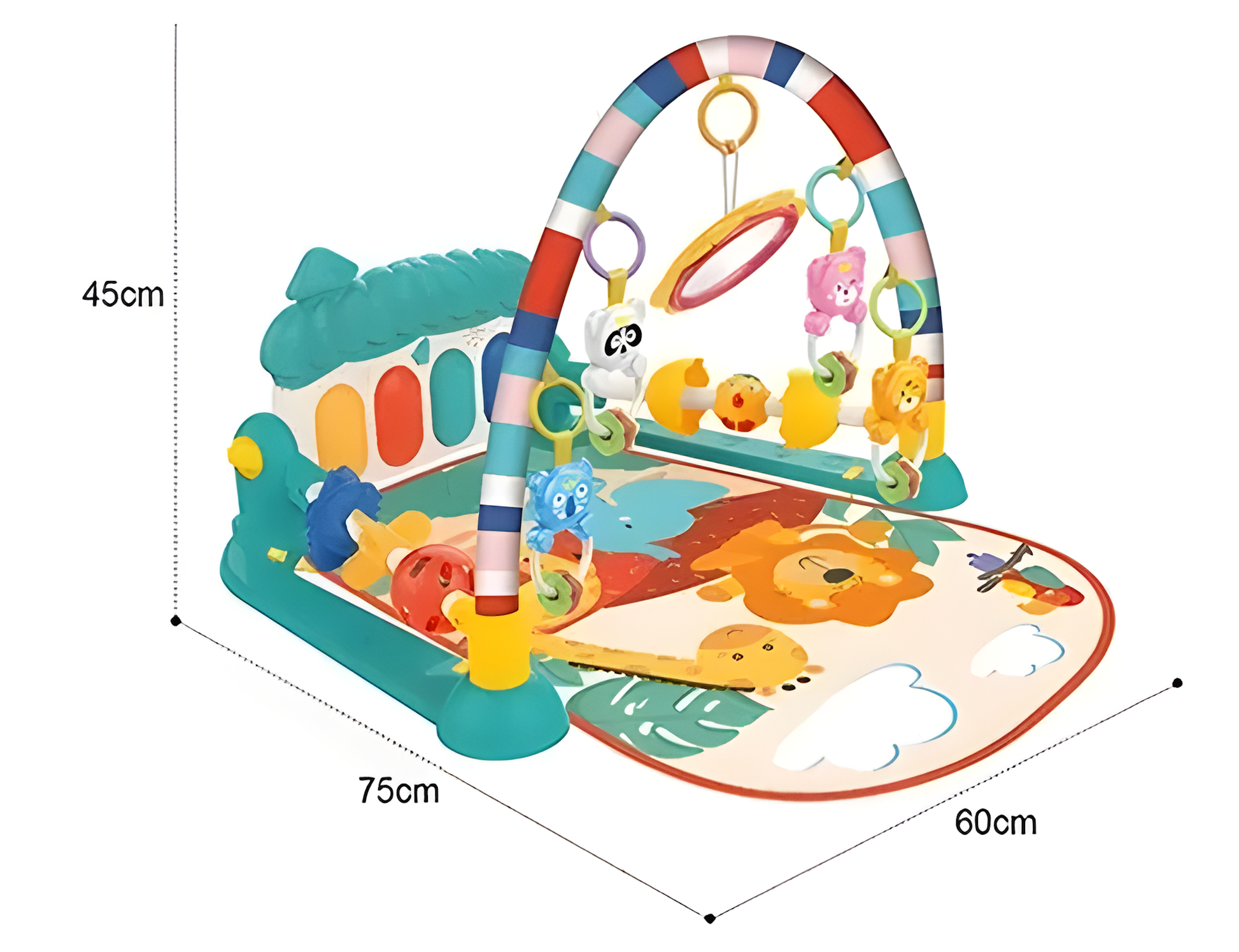 Tapete / Gimnasio con Piano incorporado
