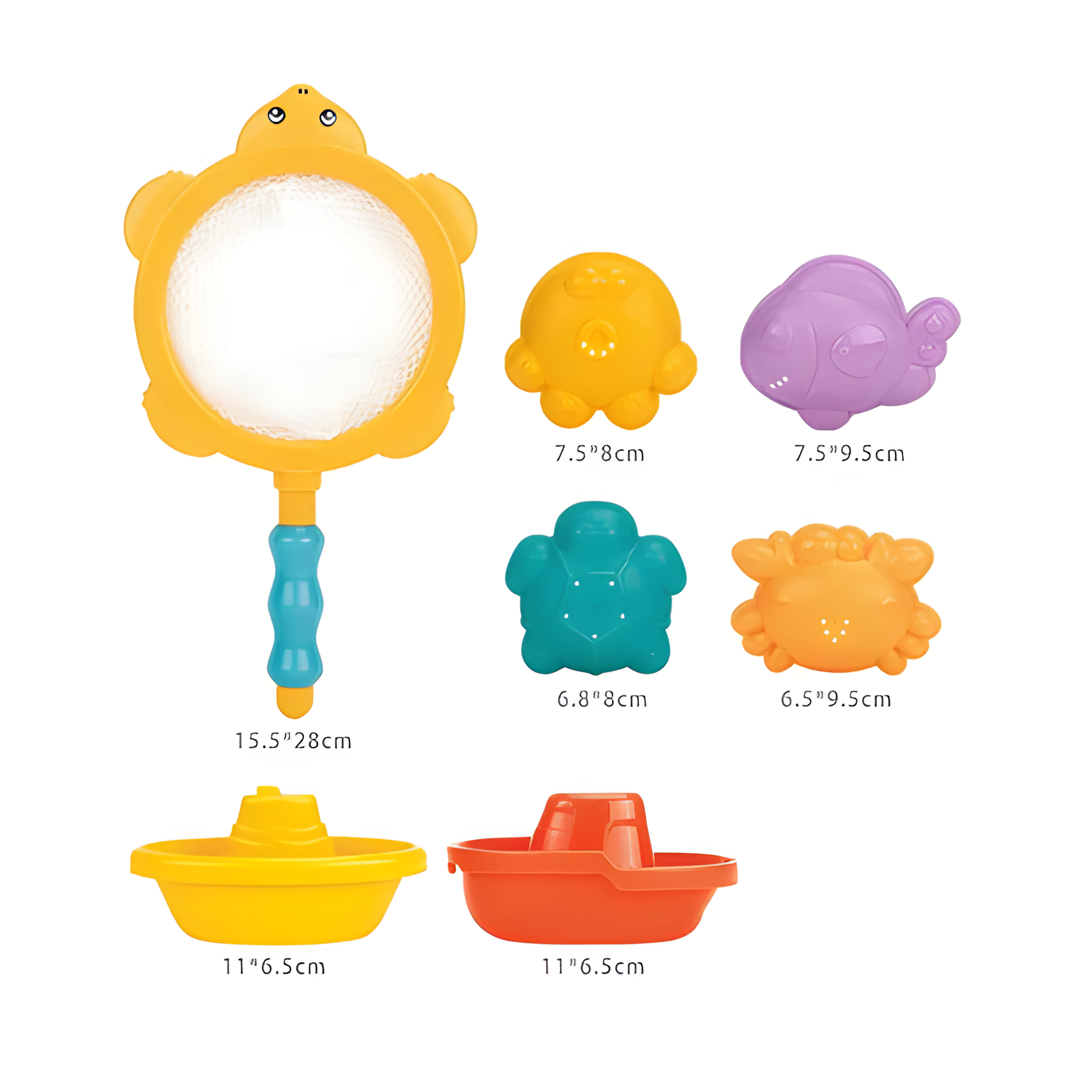 Surtido Juguetes Para Baño Bebe