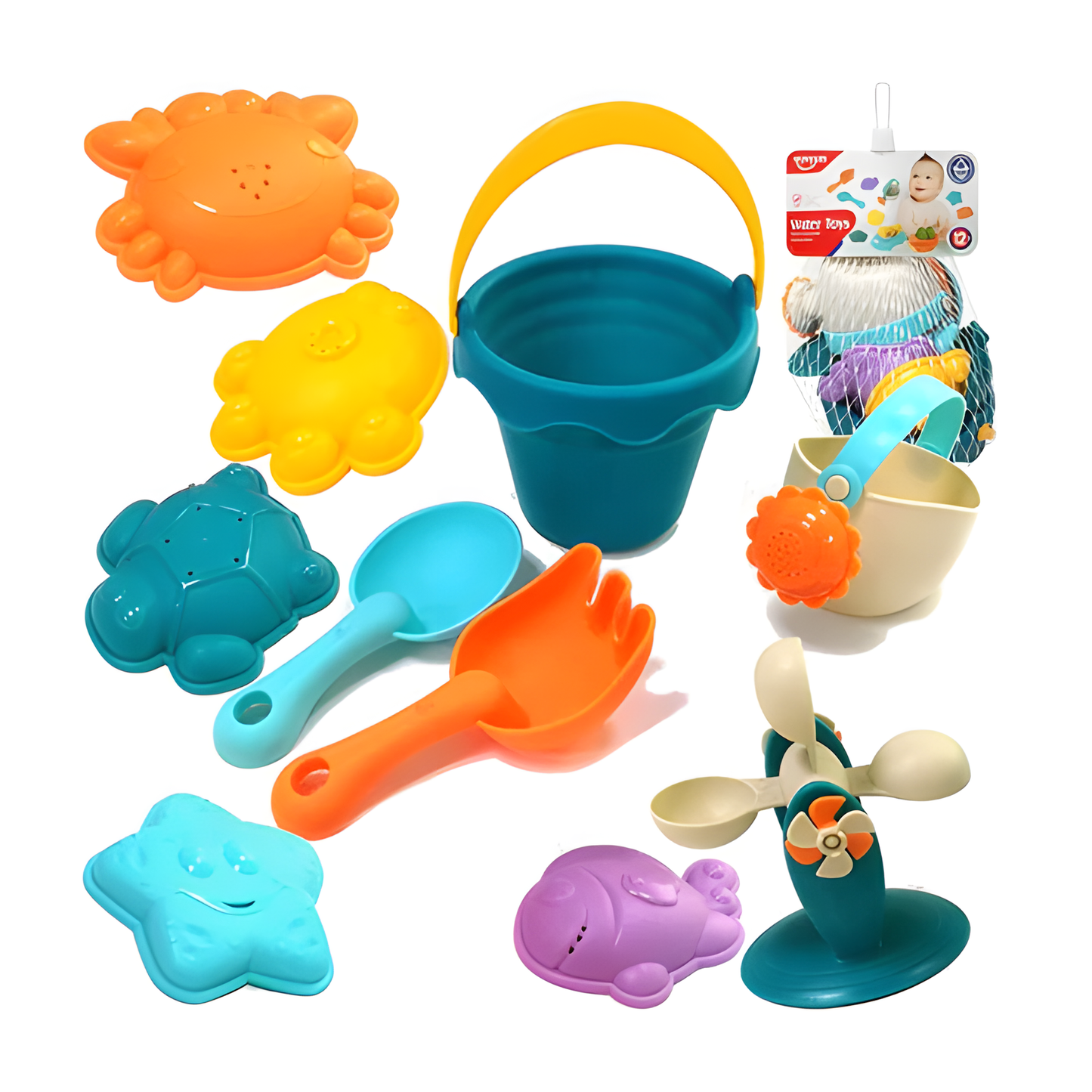 Surtido Juguetes Para Baño Bebe