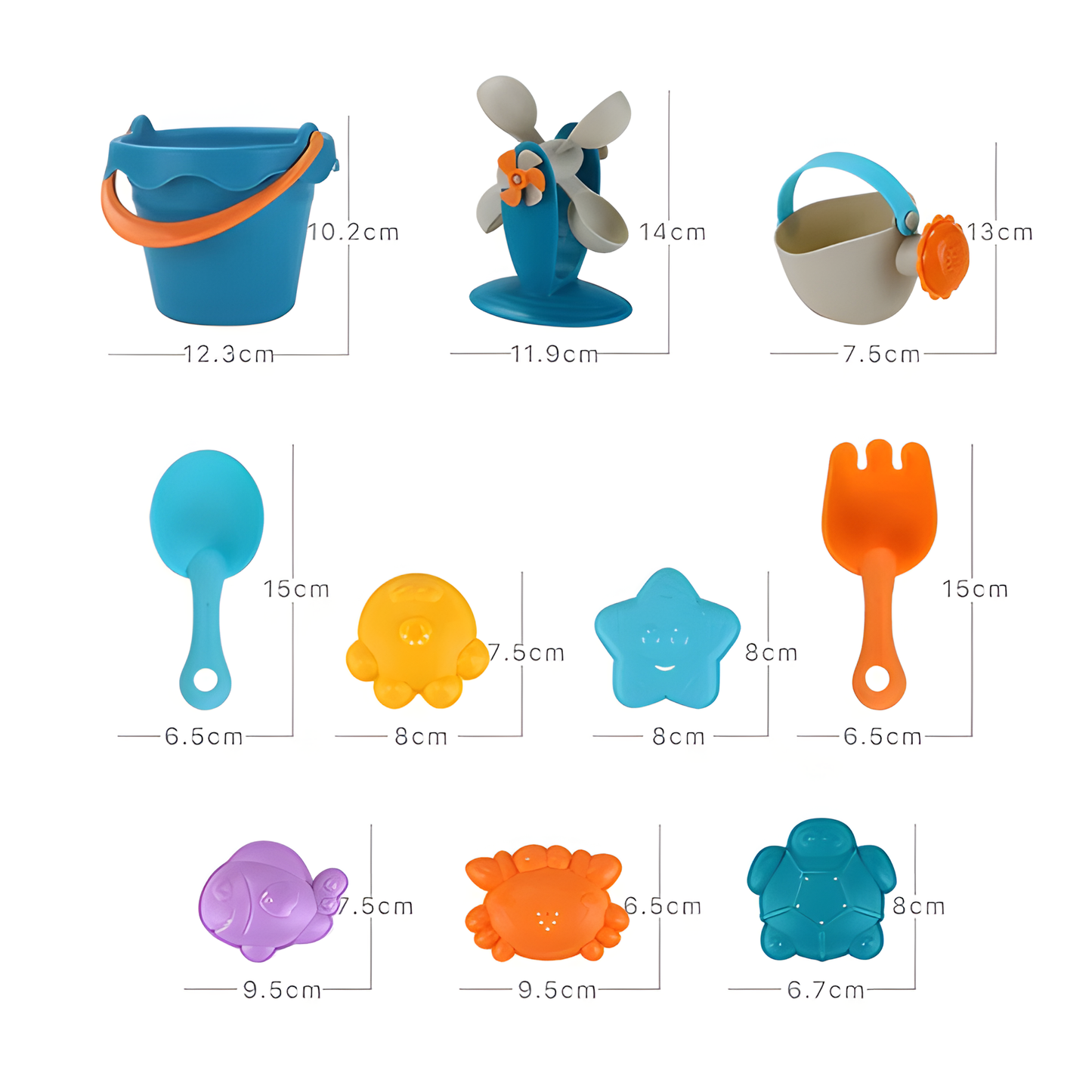 Surtido Juguetes Para Baño Bebe