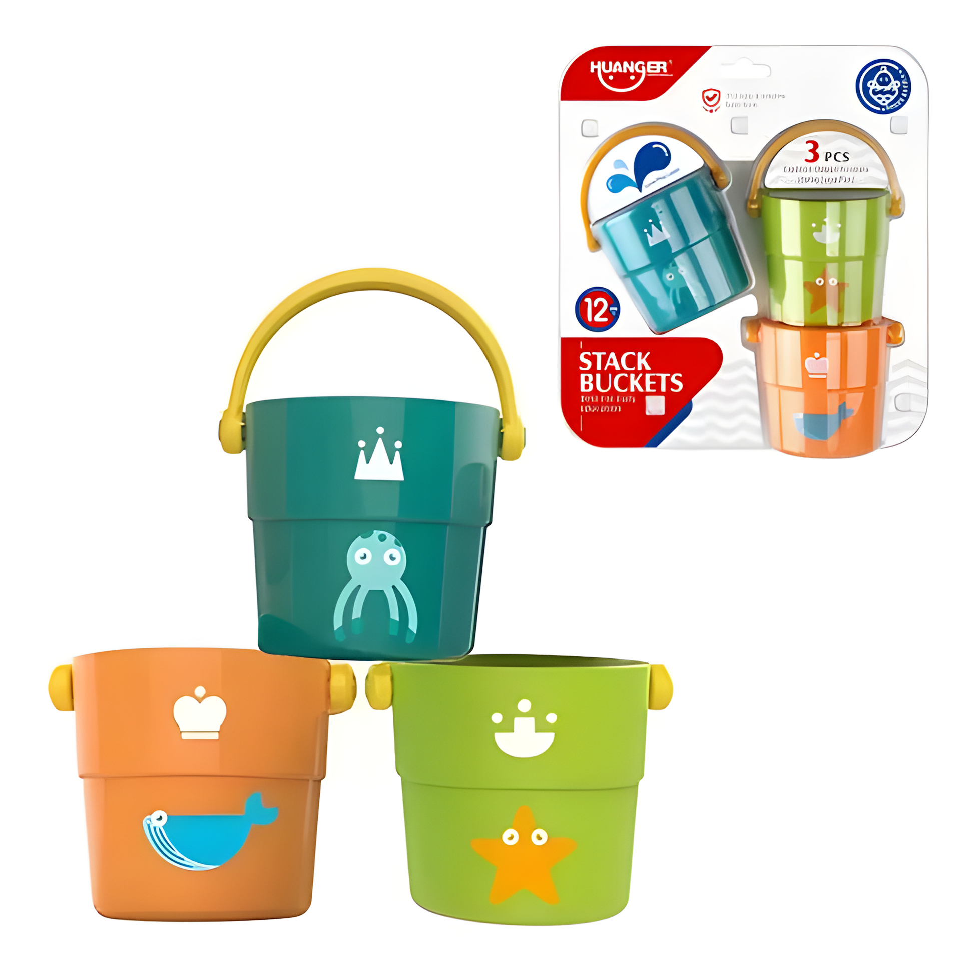 Surtido Juguetes De Tazas x 3