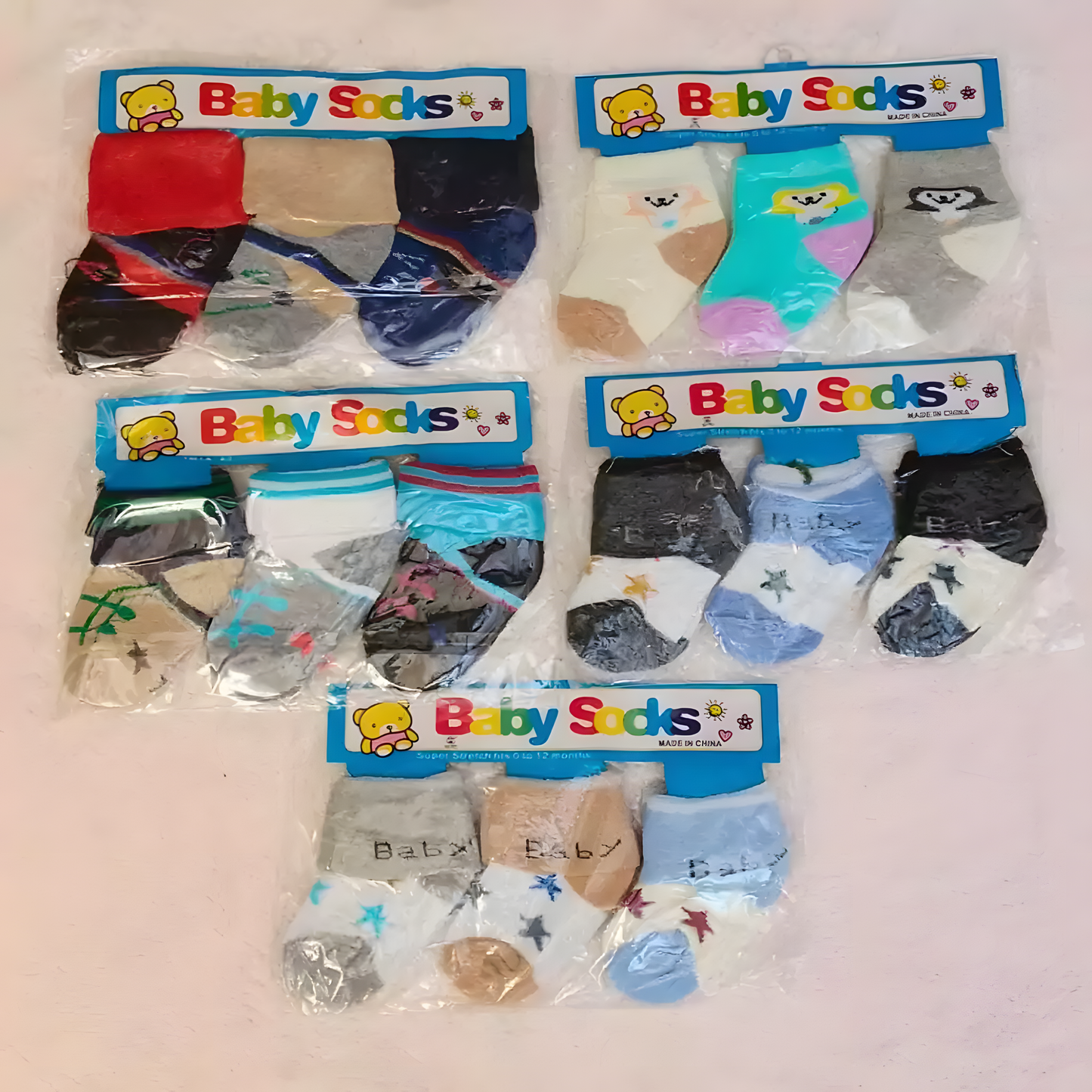 Docena de medias para bebe