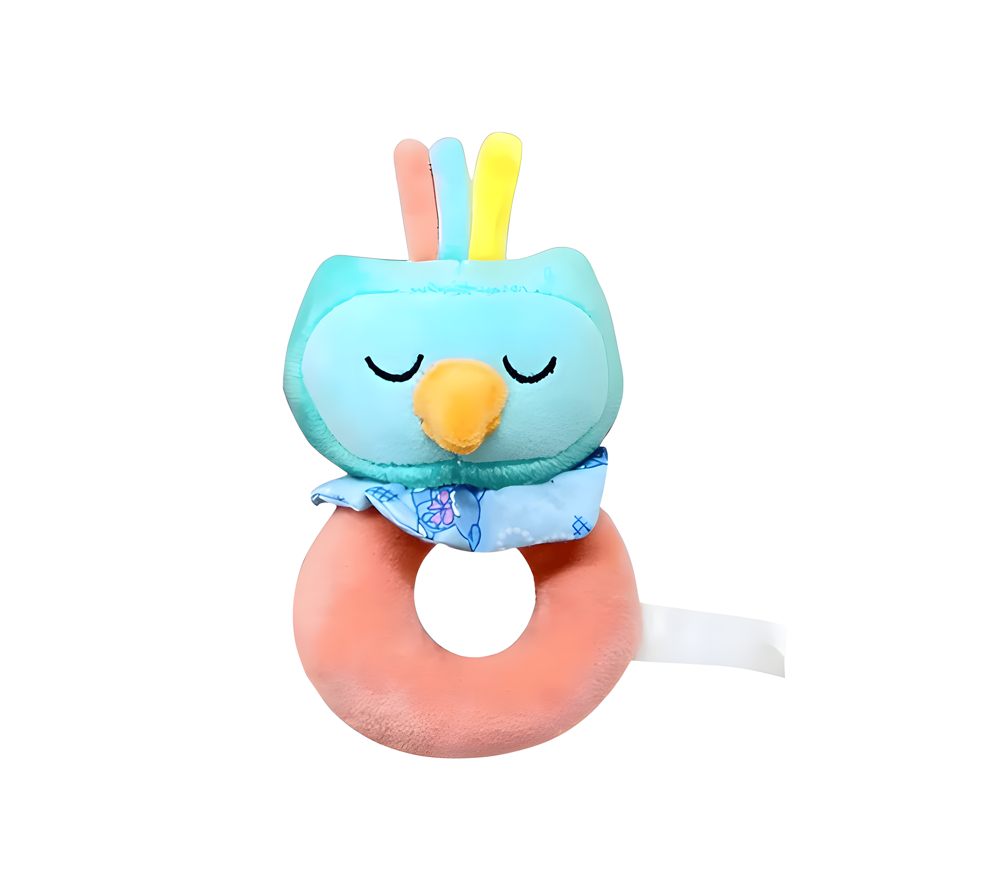 Sonajero de Peluche en Forma de Búho - Suave y Sensorial