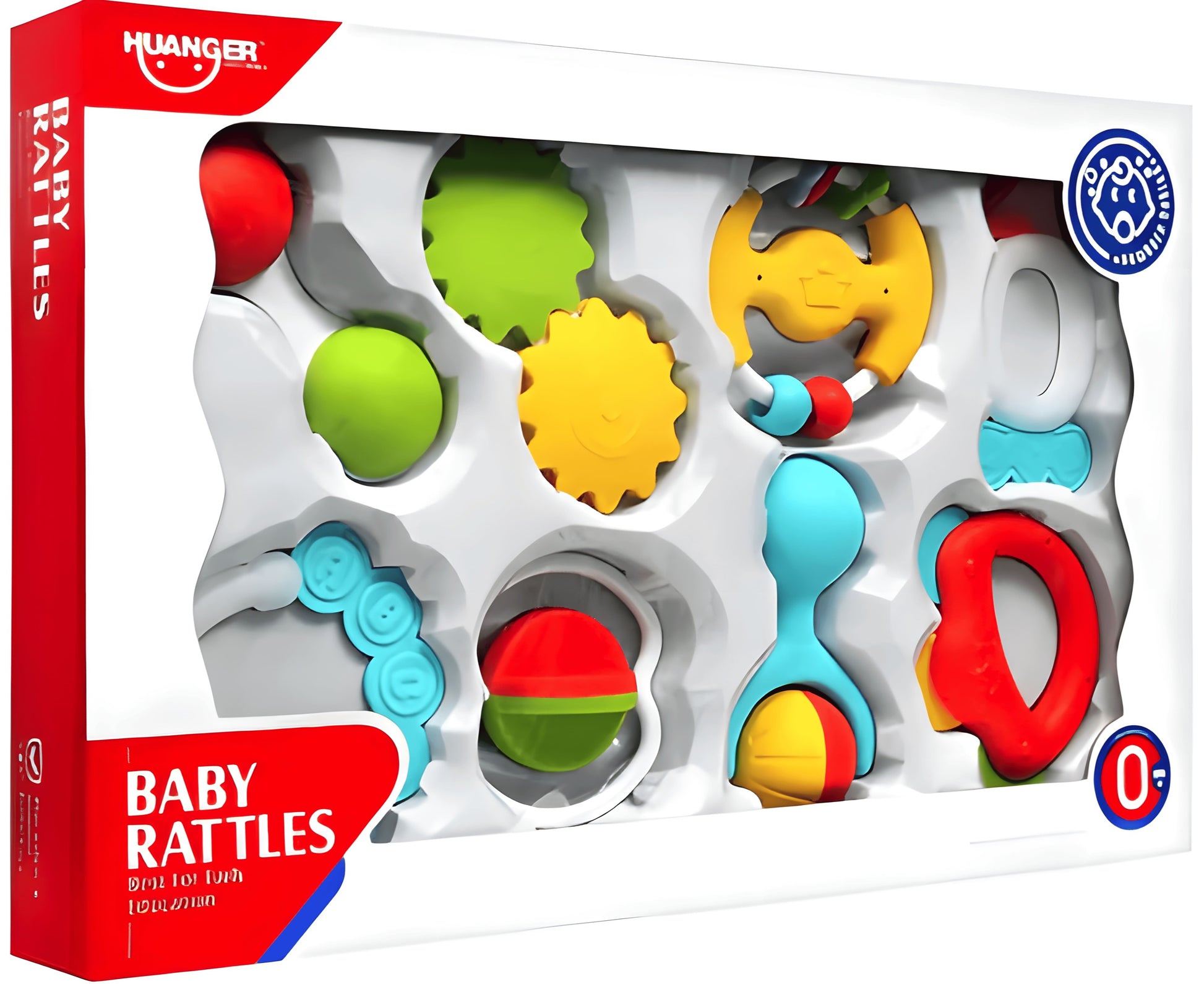 Set de Sonajeros y Mordedores para Bebé - 8 Piezas
