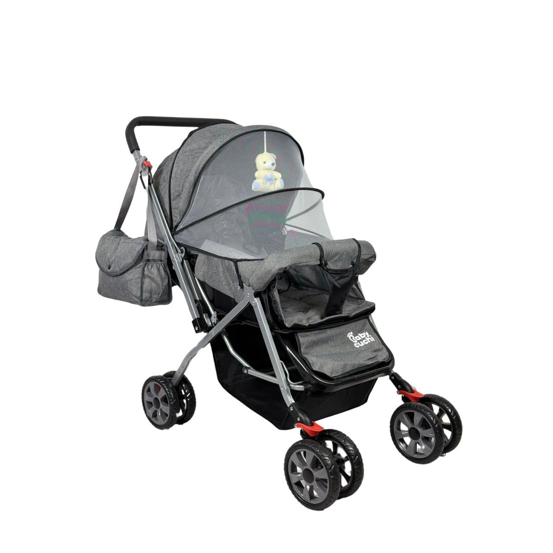 Coche Reversible + Pañalera