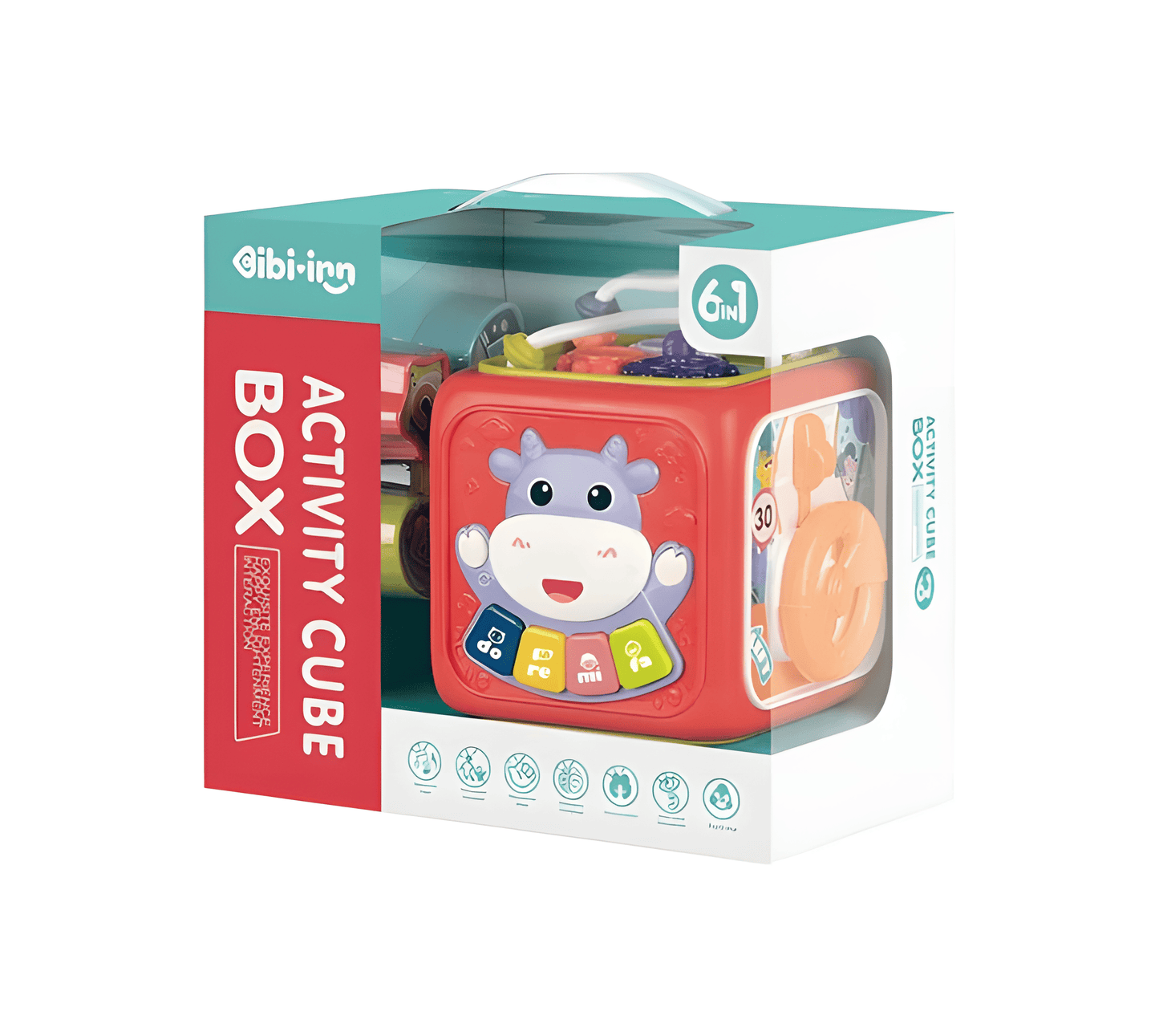 Cubo Didáctico Musical 5 en 1 🎵🐮