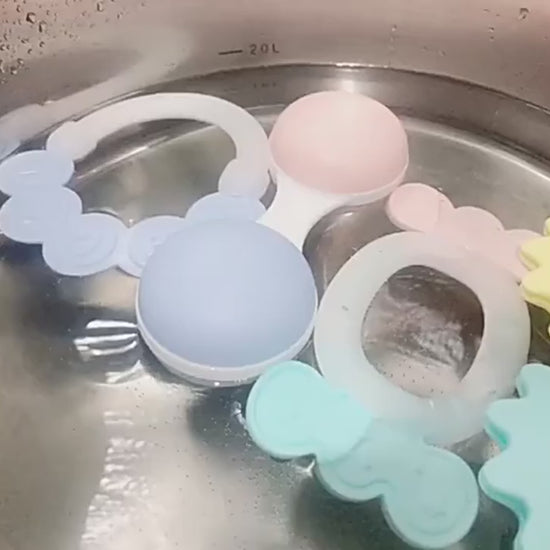 Set de Sonajeros y Mordedores para Bebé - 8 Piezas