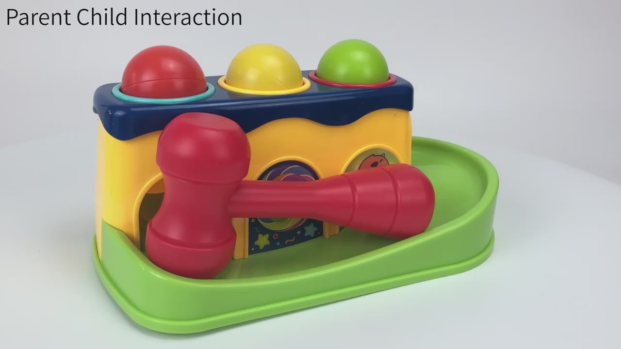 Juguete de Martillo y Bolas Huanger