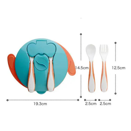 Set De Taza Con Cubiertos